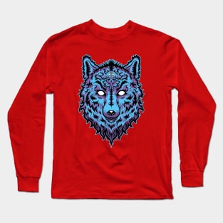 Wolf-head Long Sleeve T-Shirt